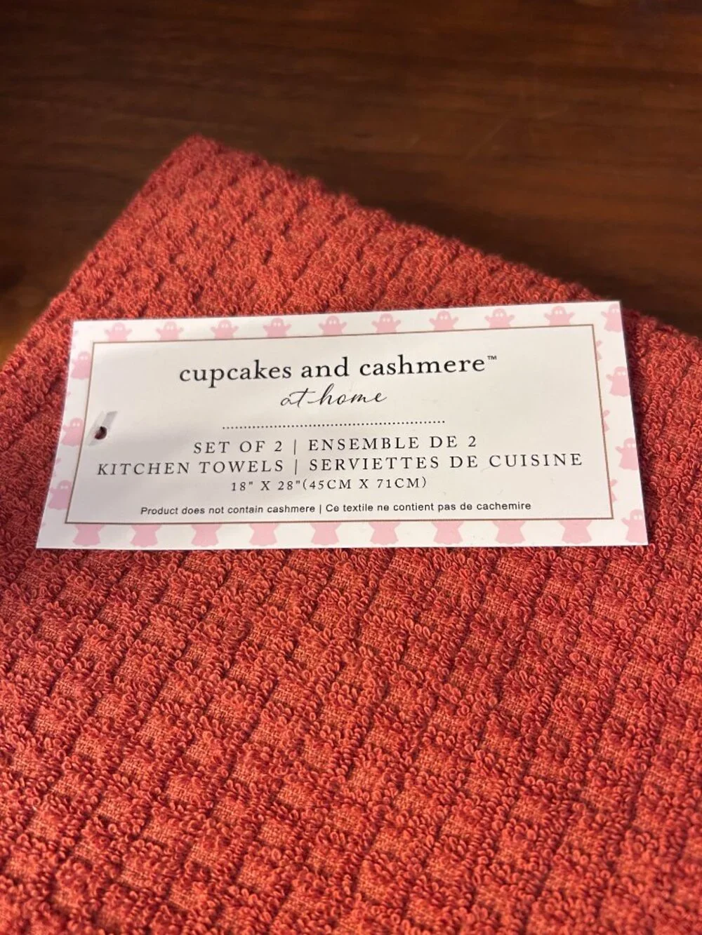 cupcakes and cashmere Halloween towels